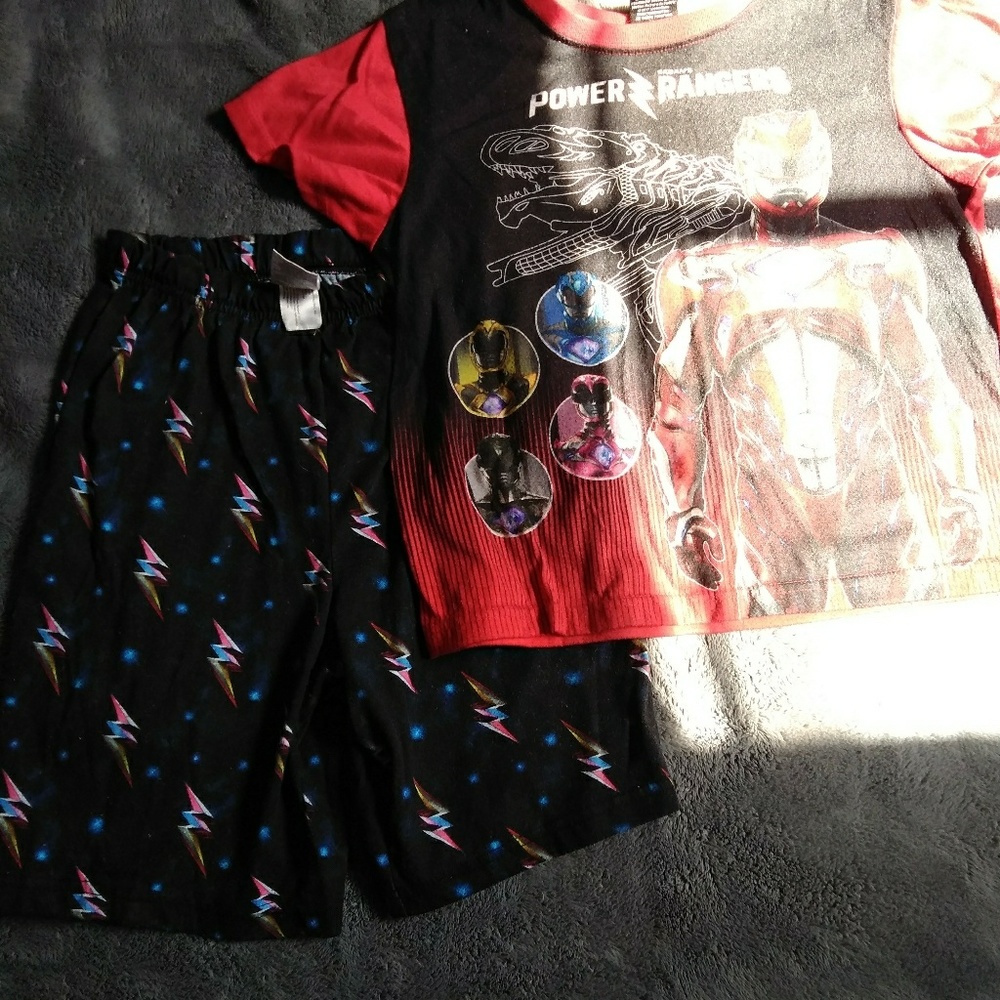Power Rangers pajamas